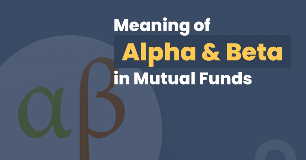 what are alpha and beta in investing