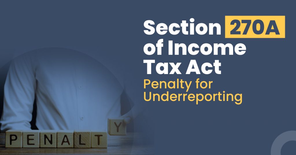 Sec 270 A: Beware Of Penalties Imposed On Understatement Of Income