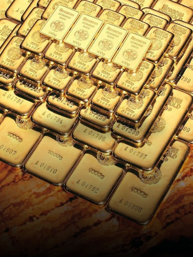 physical gold bars representing egrs